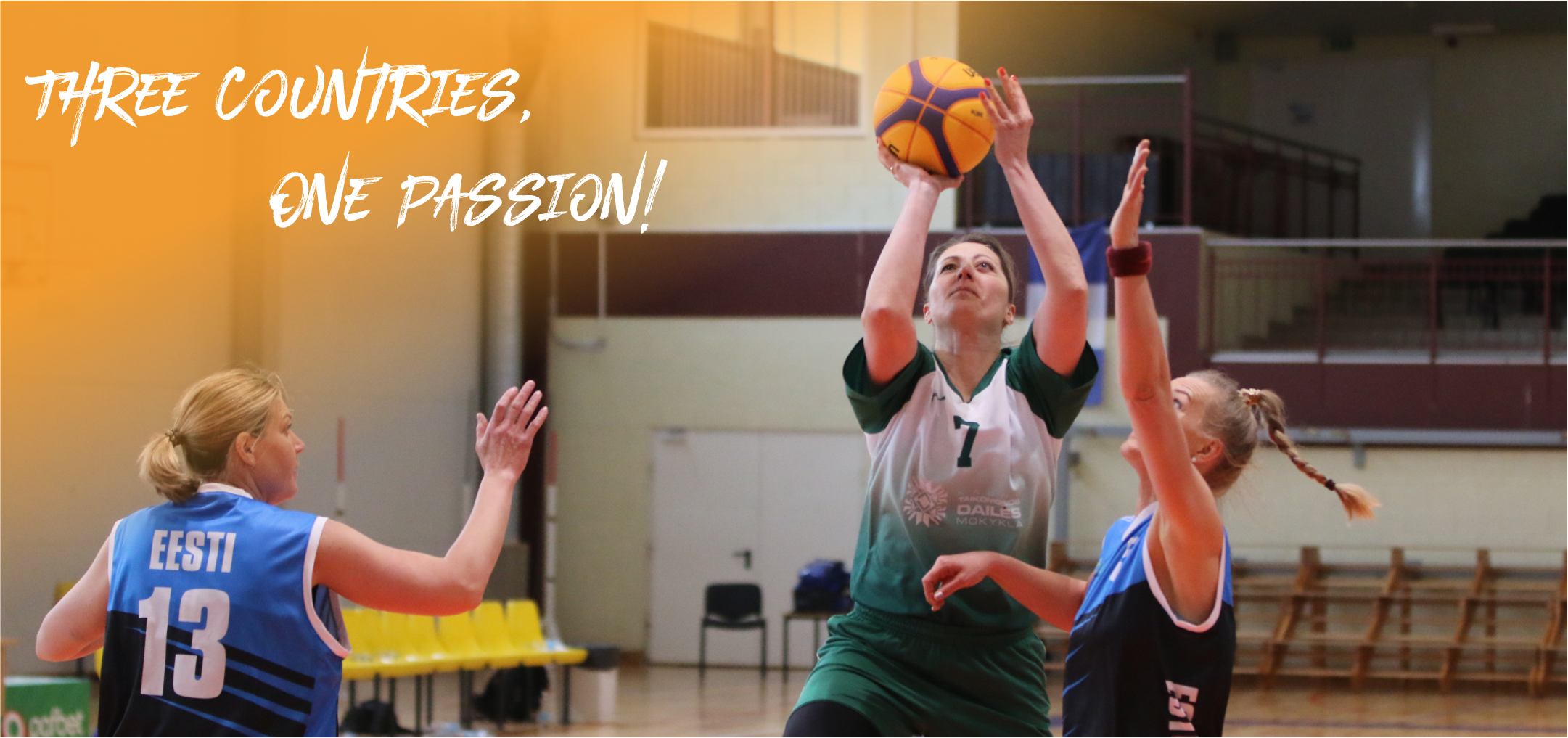 THREE COUNTRIES, ONE PASSION!